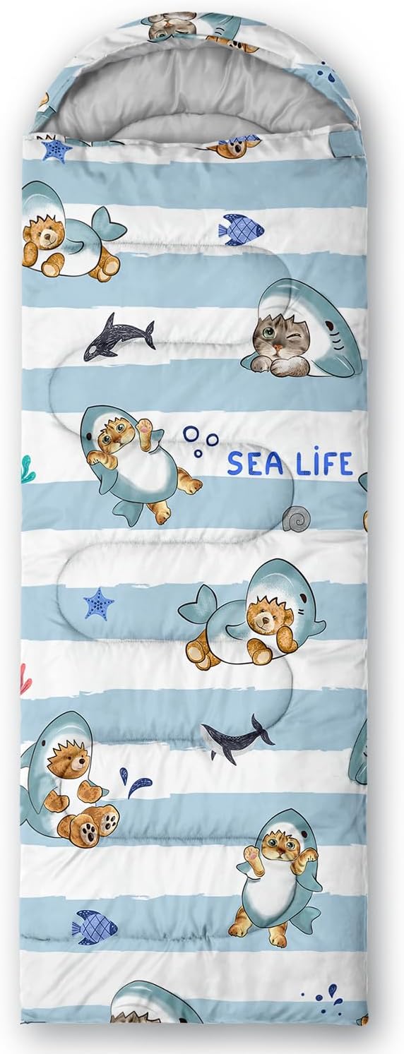 CVHOUSE Camping Sleeping Bags,3 Season Warm & Cool Weather,Lightweight,Waterproof Sleeping Bags for Adults & Kids,Traveling,and Outdoors,Camping Gear Equipment