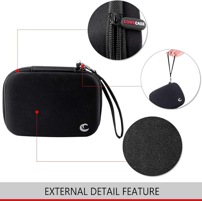 Comecase Hard Battery Organizer Storage Box Carrying Case Bag - Holds 48 Batteries AA [ Not Include Tester and Accessories ]