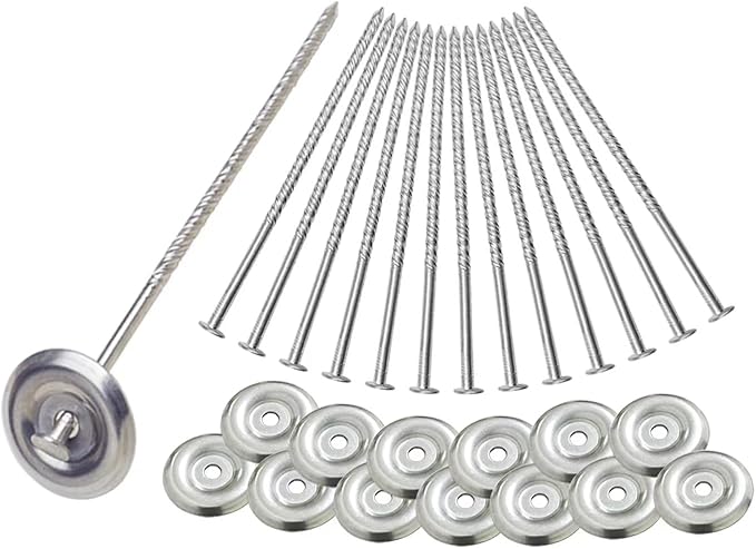 14 Count Outdoor Rv Rug Stakes, Stainless Steel Spiral Patio Mats Stakes, Used for Fixing Rugs, Tents, Tarps, and RV Mats，Rv Camping Accessories for Outside,Camper Must Haves