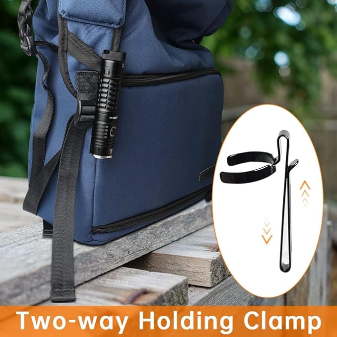 Wurkkos TS22 Flashlight High Lumen Rechargeable - 4500 Lumens Super Bright 70.3 HI LED Flashlight USB C Charging IP68 Waterproof Regulated Output for Dog Walking Ramping Emergency Hiking