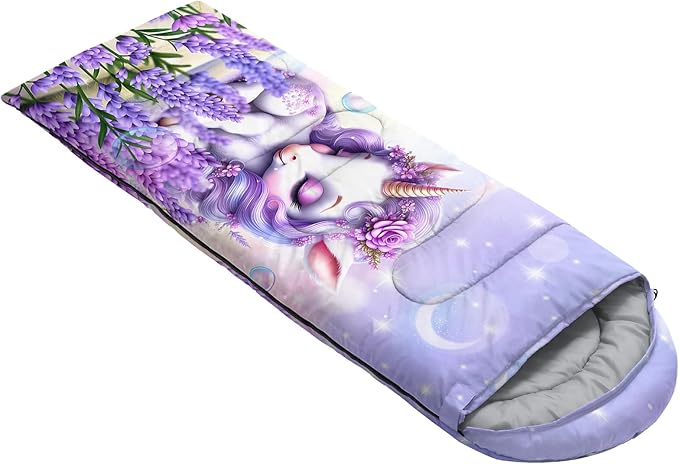 Sea Turtle Sleeping Bag for Kids Boys Girls,Ocean Themed Camping Gear,Waterproof Compact Sleeping Bag for Camping Backpacking Outdoor Hiking.