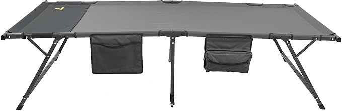 Browning Camping Titan Cot XL, Oversized Comfort Adult Cot, 450 lb. Weight Capacity