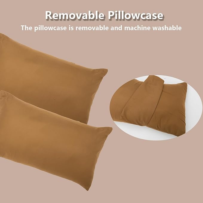 BISINNA Double Sleepinag Bag for Adults Two Person Queen Size Camping Sleeping Bag for All Season Backpacking Hiking Cold Weather with Compression Sack