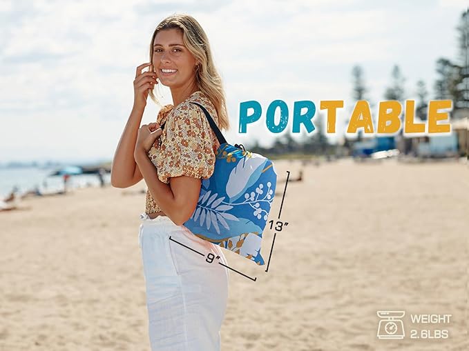 WEKAPO Inflatable Sun Lounger, Air Sofa, Hammock, Portable, Waterproof and Leak-Proof, Ideal for Backyard, Beach, Travel, Camping, Picnics and Music Festivals