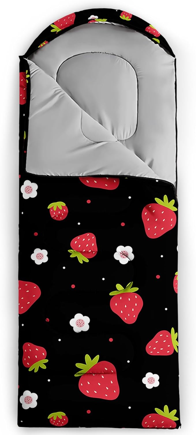 BailiPromise Camping Sleeping Bags,3 Season Warm & Cool Weather,Lightweight,Waterproof Sleeping Bags for Adults & Kids,Traveling,and Outdoors,Camping Gear Equipment