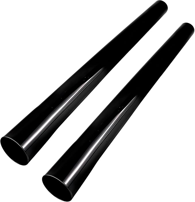 Vacuum Extension Tubes, 1.25 Inch Diameter, 14.76 Inch Length - Black | Compatible with 1-1/4 Inch Hose Wet/Dry Vacuum Cleaners | Versatile Tool (Black, 2 P 14.76 ")