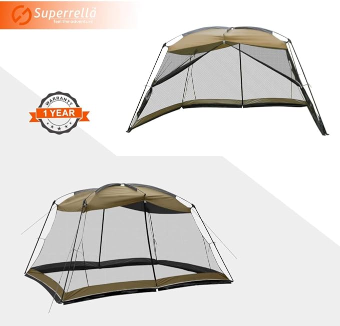 Screen House Camping Canopy Tent Sun Shade Gazebo Shelter Perfect for Outdoor Activities