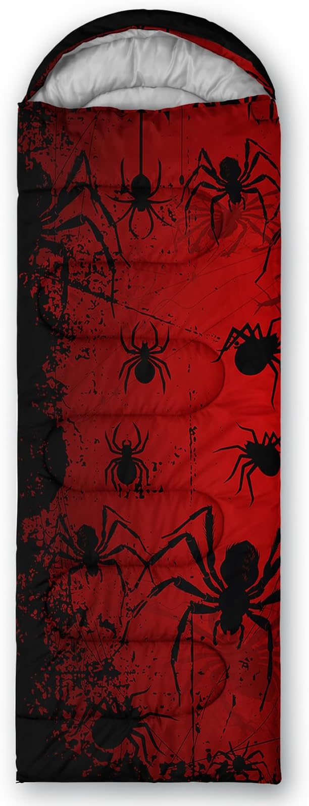 QOOMO Camping Sleeping Bags,3 Season Warm & Cool Weather,Lightweight,Waterproof Sleeping Bags for Adults & Kids,Traveling,and Outdoors,Camping Gear Equipment