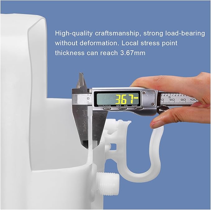 Plastic Water Storage Carrier with Tap 25L/35L/50L/80L/110L/200L Water Tank Dispenser Emergency Water Container for Camping Caravan Hiking Outdoor(Size:13.2Gal/50L)