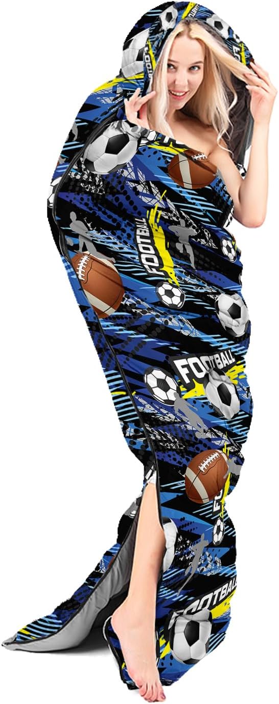 Sleeping Bags for Adults and Kids Backpacking Camping Sleeping Bags for Girls and Boys Lightweight Waterproof Cold/Warm 3-Season