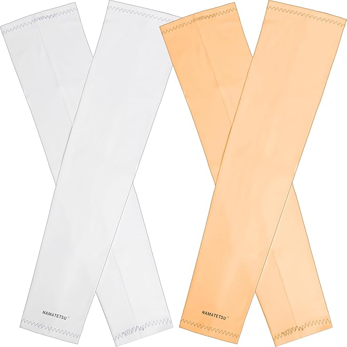 Ice Silk Cooling Sun Protection UPF50 UV-resistance Compression Arm Sleeve Warmer Lightweight