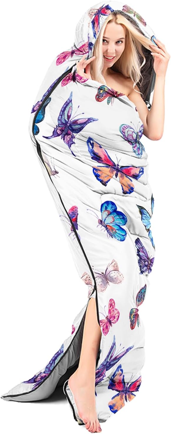 CVHOUSE Camping Sleeping Bags,3 Season Warm & Cool Weather,Lightweight,Waterproof Sleeping Bags for Adults & Kids,Traveling,and Outdoors,Camping Gear Equipment