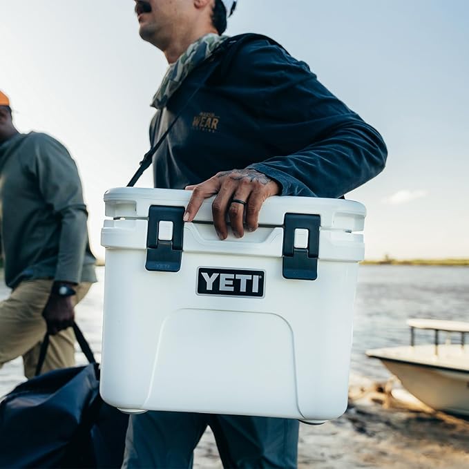 YETI Roadie 15 Hard Cooler with DoubleDuty Shoulder Strap