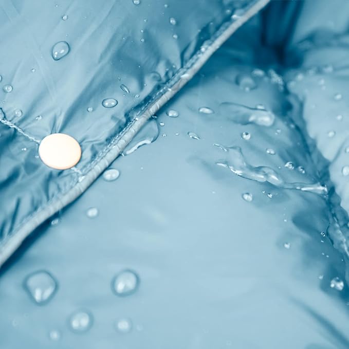 zzlamb Camping Blanket, Compact Lightweight Soft Puffy Blanket Water-Repellent, Packable Warm Quilt Down Alternative Picnic Hiking Backpacking Beach Travel RV Airplane Couch Car