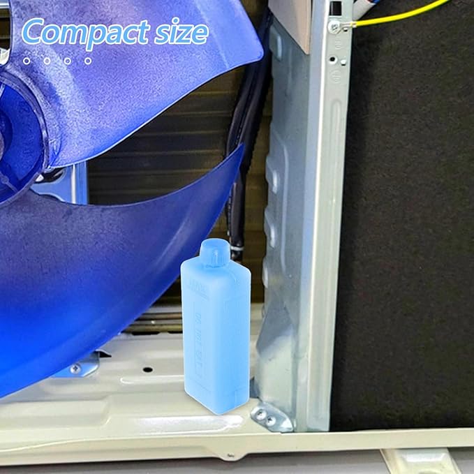 Homoyoyo 8Pcs Ice Packs for Cooler Space Saving Reusable Freezer Ice Box for Beach Camping Fishing Bags Picnic Travel Essentials