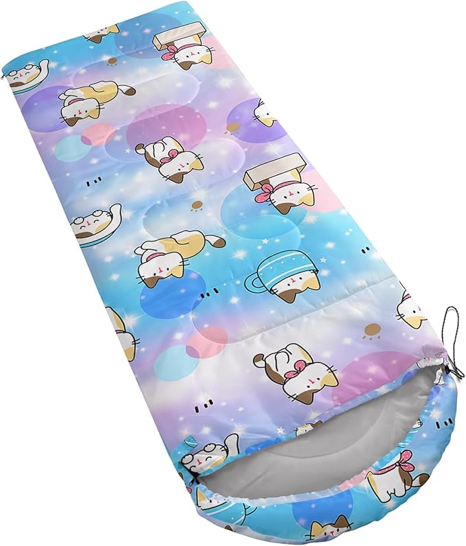 BailiPromise Camping Sleeping Bags,3 Season Warm & Cool Weather,Lightweight,Waterproof Sleeping Bags for Adults & Kids,Traveling,and Outdoors,Camping Gear Equipment