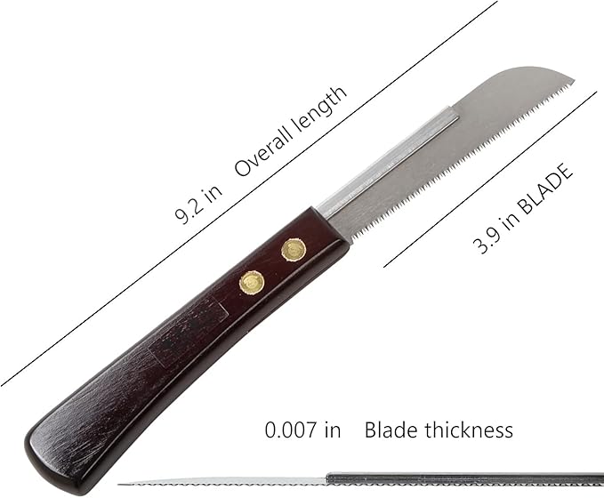 Dozuki Fine Flush cut, 0.2mm Japanese Pull Saw for and Dovetail（Dozuki Flush cutsaw）