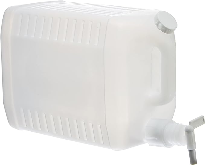 2.5 Gallon Plastic Dispenser Carboy & Spigot - 4 Pack