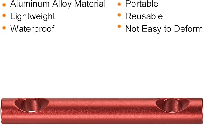 MECCANIXITY Tent Rope Adjusters Aluminum Alloy Tensioners Guyline Cord Fasteners for Outdoor Camping