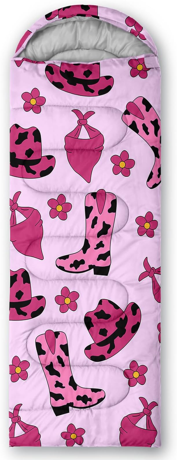 QOOMO Camping Sleeping Bags,3 Season Warm & Cool Weather,Lightweight,Waterproof Sleeping Bags for Adults & Kids,Traveling,and Outdoors,Camping Gear Equipment