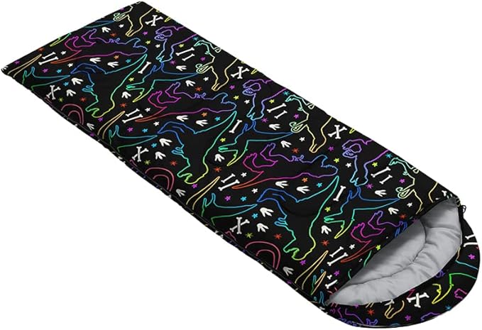 QOOMO Camping Sleeping Bags,3 Season Warm & Cool Weather,Lightweight,Waterproof Sleeping Bags for Adults & Kids,Traveling,and Outdoors,Camping Gear Equipment