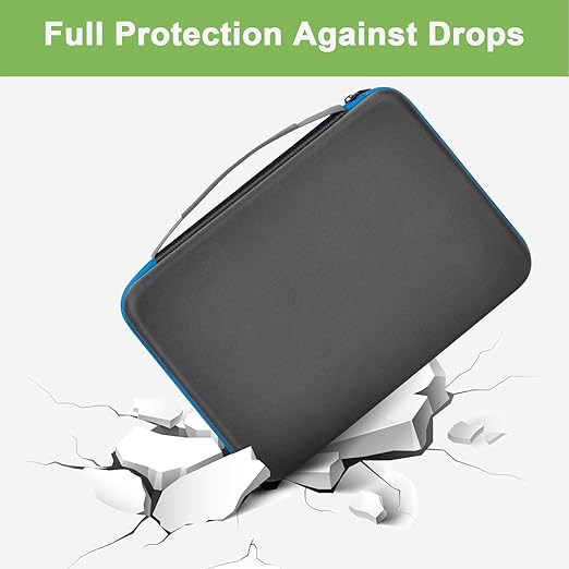 Battery Organizer Storage Holder Case Box with Tester Checker BT-168. Holds 225 Batteries AA AAA C D Cell 9V 3V Lithium (Blue)