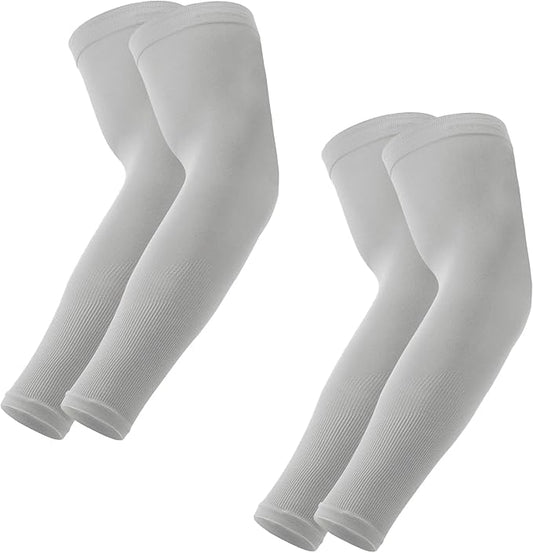 Arm Sleeves for Men Women, UV Sun Protection Compression Cooling Summer Arm Sleeves for Volleyball Basketball Sports