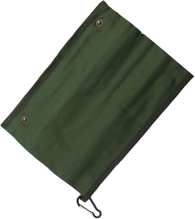 Gugrida Reusable Travel Utensils, 7 Pieces Portable 18/10 Stainless Steel include Knife Fork Spoon Chopsticks Cleaning Brush Straws Portable Pouch, Eco-friendly Camping Silverware Set, Dishwasher Safe