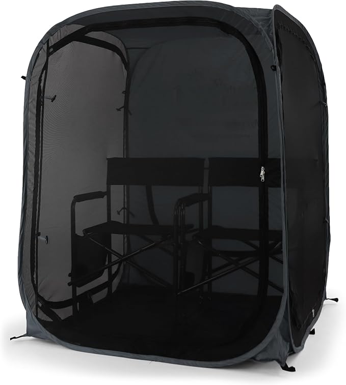 WeatherPod® The Original Shark Tank MyPod??Mesh 1-2 Person Pop-Up Screen Pod - Keeps Out Bugs, Mosquitos, and Harmful UV Rays - UPF 50 for Maximum Protection from The Sun