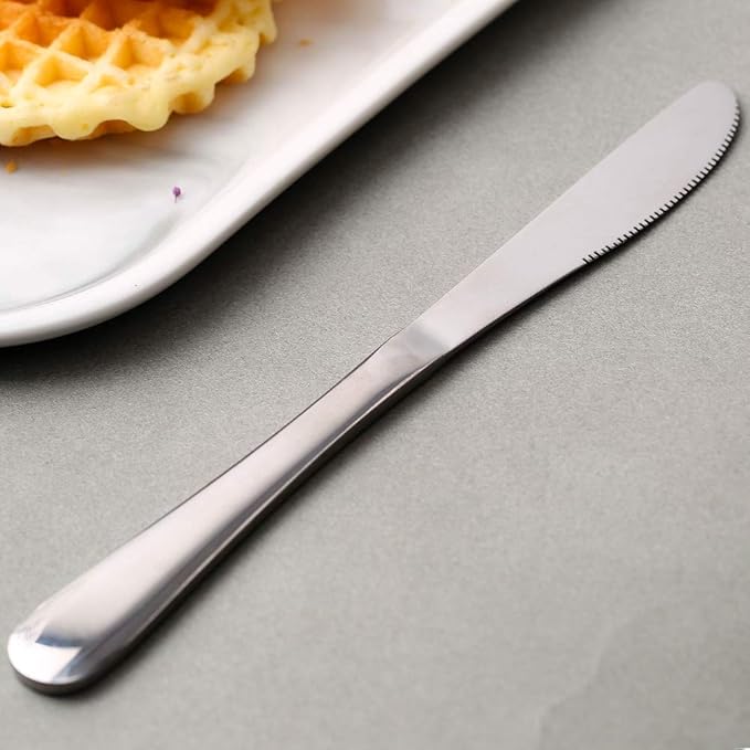 4 Piece Travel Utensils Camping utensils Travel Silverware Set with Case Fork and Spoon Set Office Stainless Steel Reusable Trip Cutlery Set Easy to journey Lightweight Lunch Box for Men