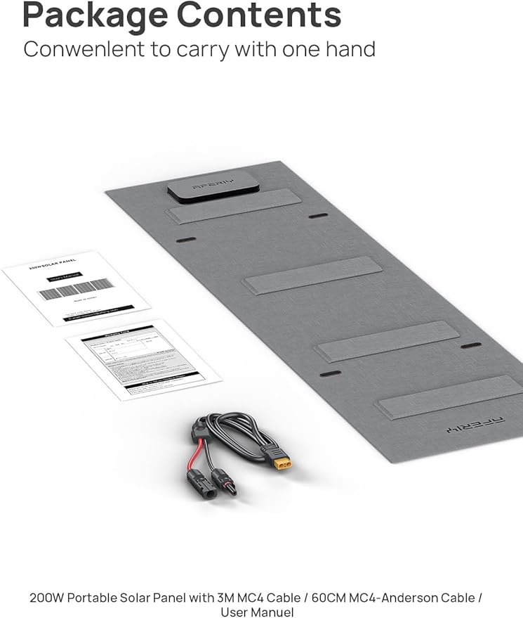 AFERIY Solar Generator P210 with 2pcs 200W Solar Panel | 2400W Portable Power Station 2048Wh | AC Output with 120V,2400W,Solar Generator for Home Use,Outdoor Camping,Power Outage, Camping,Emergencies