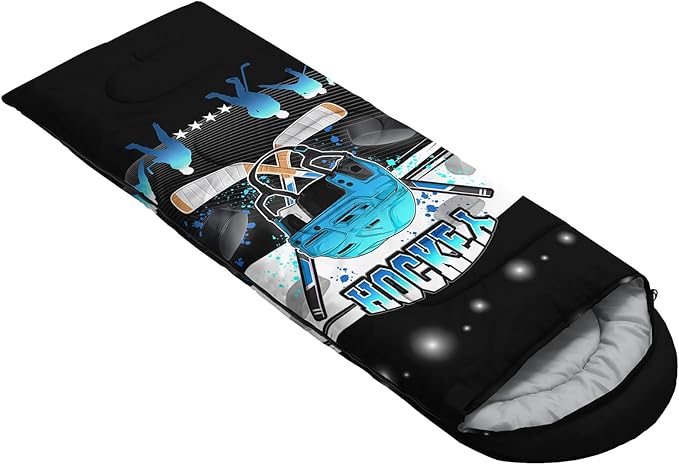 QOOMO Camping Sleeping Bags,3 Season Warm & Cool Weather,Lightweight,Waterproof Sleeping Bags for Adults & Kids,Traveling,and Outdoors,Camping Gear Equipment