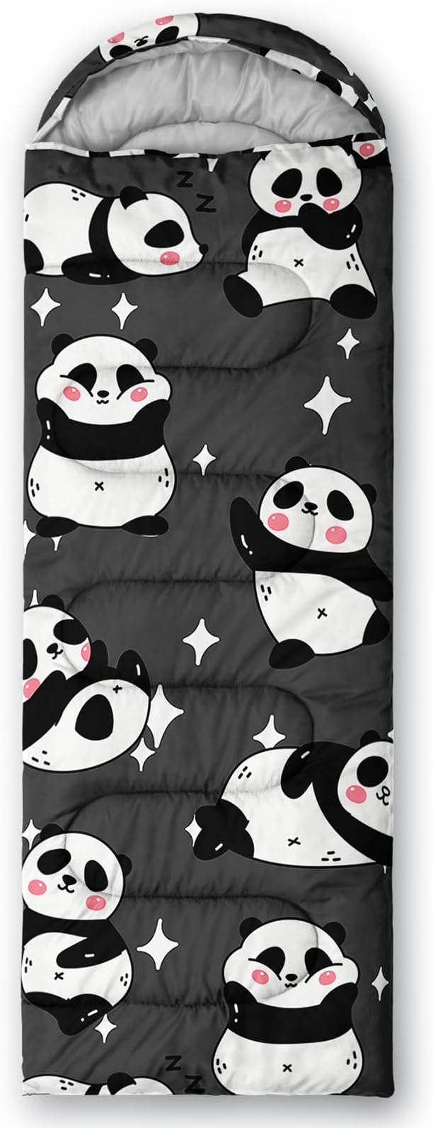 QOOMO Camping Sleeping Bags,3 Season Warm & Cool Weather,Lightweight,Waterproof Sleeping Bags for Adults & Kids,Traveling,and Outdoors,Camping Gear Equipment