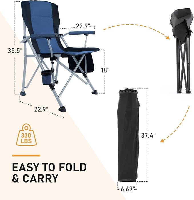 Homcosan Portable Camping Chair