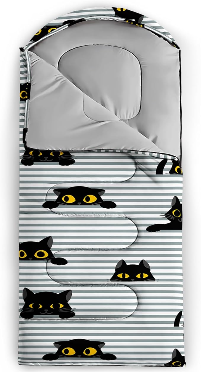 Print sleeping bag,sleeping bags,Outdoor Camping Sleeping Bag，Suitable For Children Boys And Girls Portable,Waterproof,Compact And Lightweight,Great For Outdoor Camping,Backpacking And Hiking