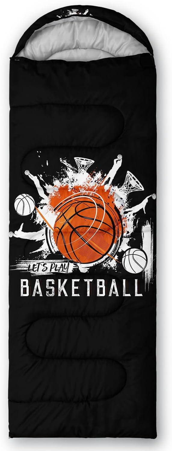 Sleeping Bags for Adults and Kids Backpacking Camping Sleeping Bags for Girls and Boys Lightweight Waterproof Cold/Warm 3-Season