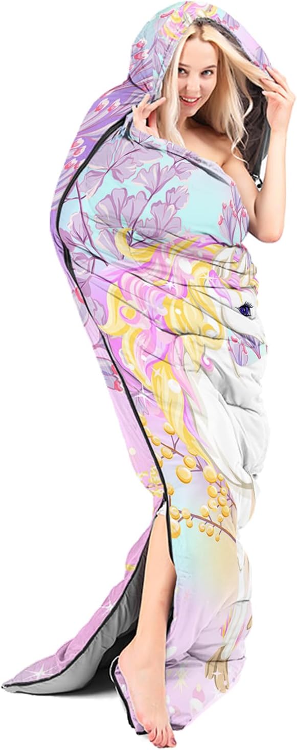 CVHOUSE Camping Sleeping Bags,3 Season Warm & Cool Weather,Lightweight,Waterproof Sleeping Bags for Adults & Kids,Traveling,and Outdoors,Camping Gear Equipment