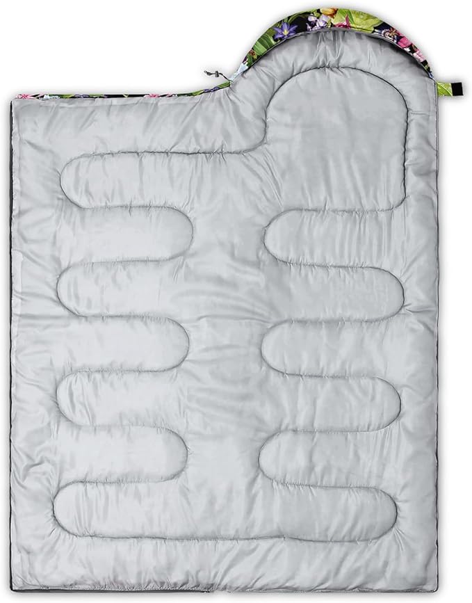 AILONEN Outer Space Astronaut Camping Sleeping Bags,Lightweight & Waterproof,3 Season Warm & Cool Weather,Cartoon Sleeping Bags for Kids,Boys Girls Travelling,Outdoors