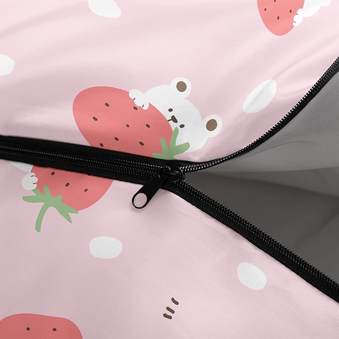 QOOMO Camping Sleeping Bags,3 Season Warm & Cool Weather,Lightweight,Waterproof Sleeping Bags for Adults & Kids,Traveling,and Outdoors,Camping Gear Equipment