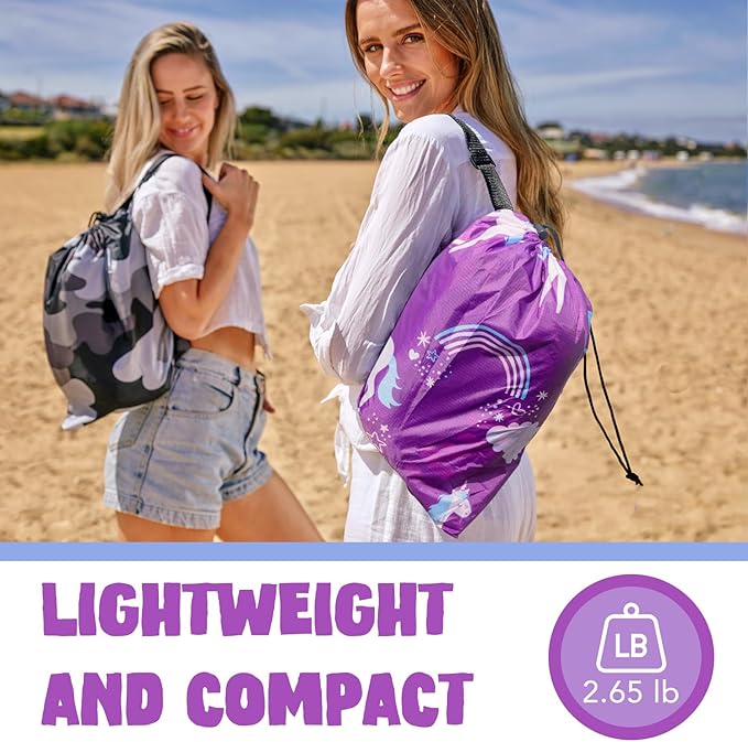 AlphaBeing Inflatable Lounger Beach Chair Accessories, Air Sofa Hammock Inflatable Couch for Camping Backyard Lakeside with Compression Sacks, Ideal Outdoor Gifts for Adults