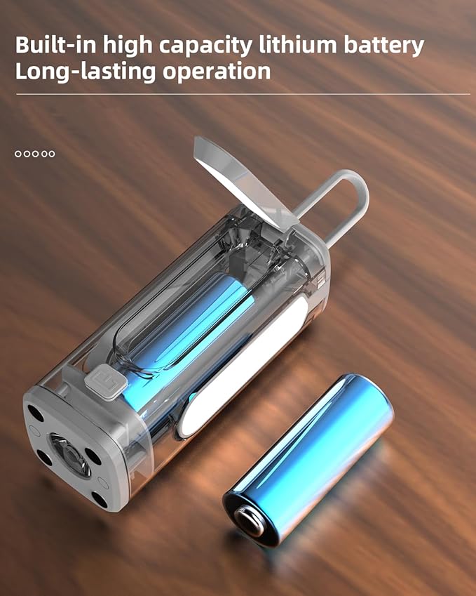 Rechargeable LED Camping Lantern - Waterproof Tent Light with 8 Modes, Portable Flashlight for Camping, Emergency, Hiking, Fishing