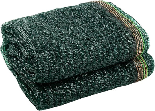 LOVE STORY 10x20FT 55% Green Shade Cloth Sun Shade Net UV Resistant Mesh Tarp Plant Cover Sunblock Net for Garden,Greenhouse,Vegetables,Flowers