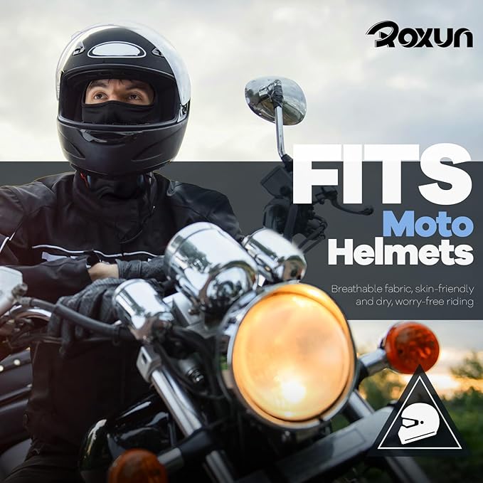 Balaclava Ski Mask, 5 Pack Neck Gaiter Motorcycle Scarf Summer Cooling UV Protector Men/Women