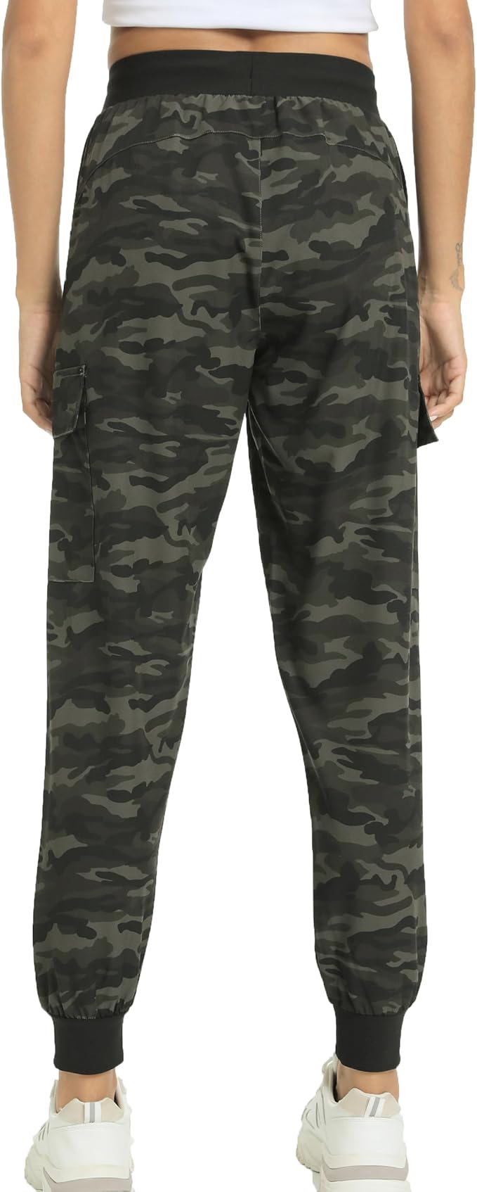 Kcutteyg Womens Water Resistant Hiking Pants with Pockets Quick Dry Soft Athletic Workout Joggers Pants for Camping Travel