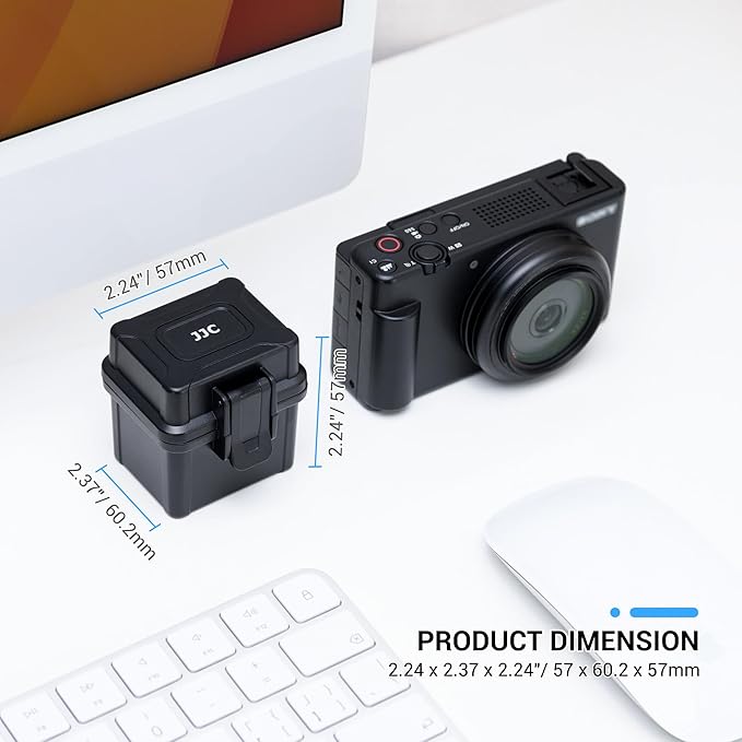 DB-110 LI-92B LI-90B NP-50 Battery and SD Micro SD Card Case, Water-Resistant & Shockproof, Camera Battery Case Holder Storage Box for 4X DB-110/LI-90B/LI-92B/EN-EL19/EN-EL10/NB-13L/NP-BX1/SLB-11A