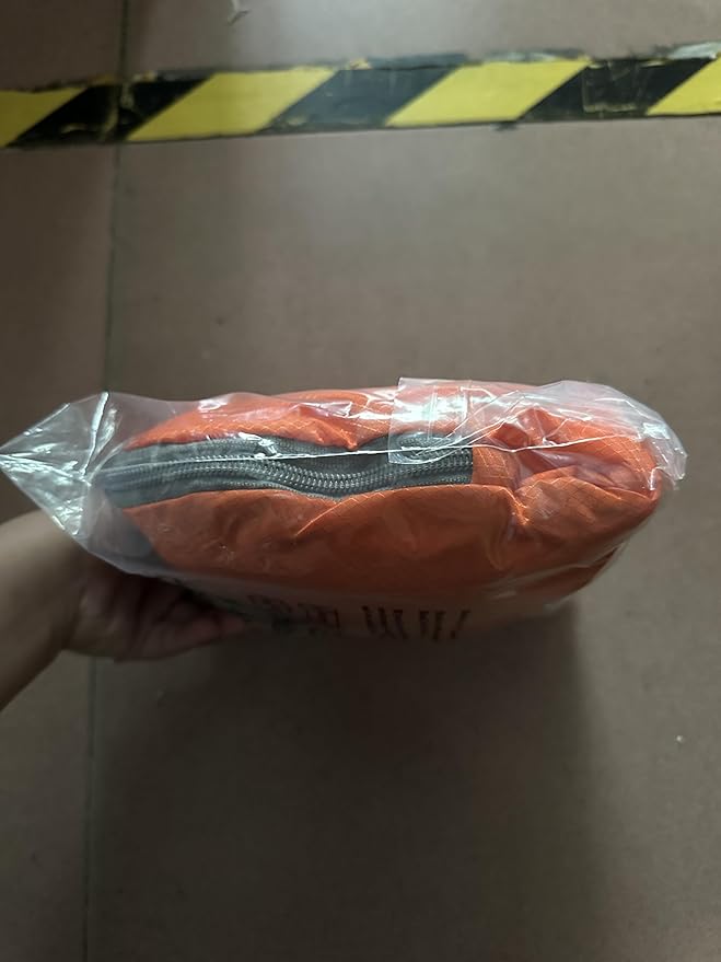 ZOMAKE Lightweight Packable Backpack 30L, Foldable Hiking Backpacks Water Resistant Compact Folding Daypack for Travel(Orange)