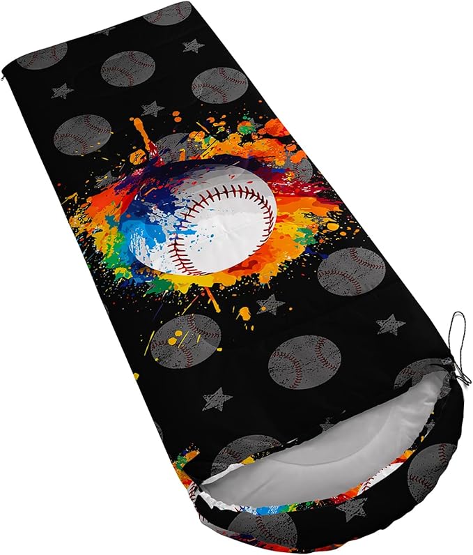 QOOMO Camping Sleeping Bags,3 Season Warm & Cool Weather,Lightweight,Waterproof Sleeping Bags for Adults & Kids,Traveling,and Outdoors,Camping Gear Equipment