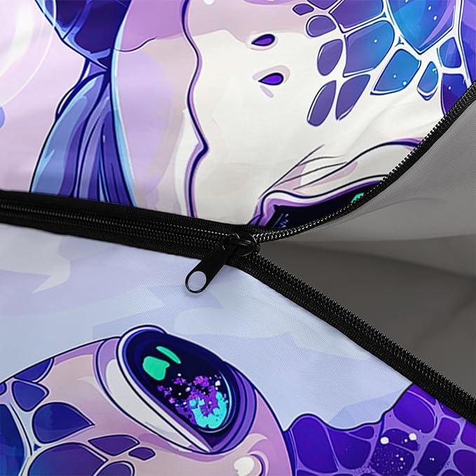 Sea Turtle Sleeping Bag for Kids Boys Girls,Ocean Themed Camping Gear,Waterproof Compact Sleeping Bag for Camping Backpacking Outdoor Hiking.