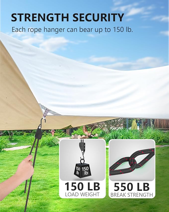 Kayak Straps Tie Downs 8 Pack Set, Roof Rack Straps Adjustable Ratchet Tie Down Straps with Lock S Hooks, 1/4 Inch 12 Feet Ratchet Straps for Small Cargo, Kayak-Soft Loops, Packing, Camping Gear