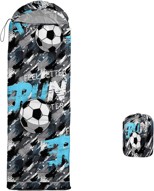 Print sleeping bag,sleeping bags,Outdoor Camping Sleeping Bag，Suitable For Children Boys And Girls Portable,Waterproof,Compact And Lightweight,Great For Outdoor Camping,Backpacking And Hiking